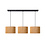 Lucide Magius 3-light pendant lamp