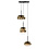 HighLight  Hanging lamp Bellini 3 lights round