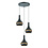 Freelight Hanging lamp Canna 3 lights round