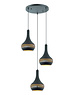 Freelight Hanging lamp Canna 3 lights round