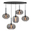 HighLight  Bellini oval pendant lamp 5 lights