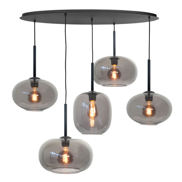 HighLight  Bellini oval pendant lamp 5 lights