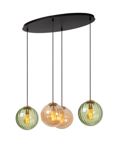 Lucide Monsaraz oval pendant lamp