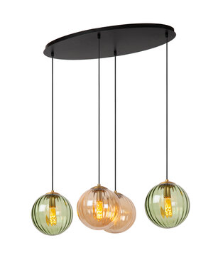Lucide Monsaraz oval pendant lamp