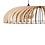 Blij Design Hanging lamp The Bronx 100 cm