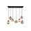 Light Trend Hanging lamp Brady-7 Amber