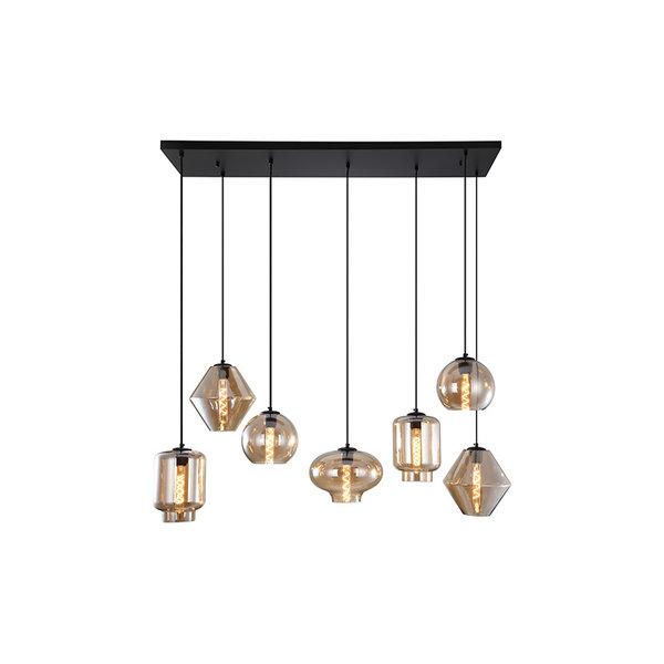 Light Trend Hanging lamp Brady-7 Amber