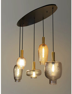 Light Trend Rain Pendant Lamp -5 Oval