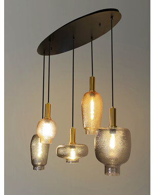 Light Trend Rain Pendant Lamp -5 Oval