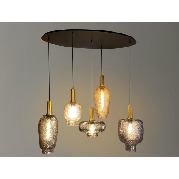 Light Trend Rain Pendant Lamp -5 Oval