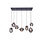 Light Trend Hanging lamp Brady-7 Smoke