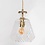 Steinhauer Hanging lamp Grazio glass