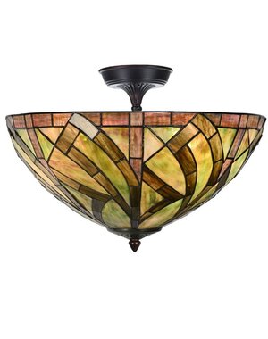 Art Deco Trade Tiffany Willow ceiling lamp