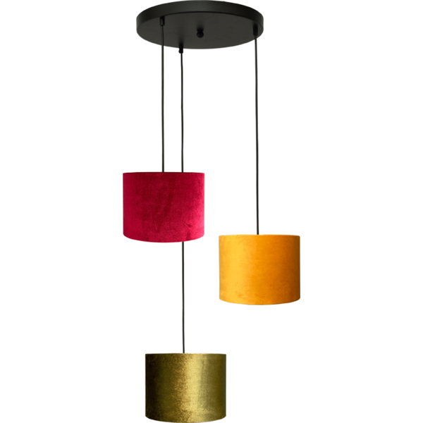 Master Light Hanging lamp Venus round 3 lights