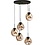 Master Light Hanging lamp Lava 5 lights round