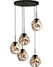 Master Light Hanglamp  Lava 5  lichts rond