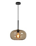 HighLight  Hanging lamp Bellini 1 light brown glass