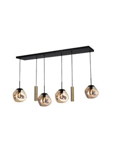 Master Light Lava Pendant Lamp 4+2