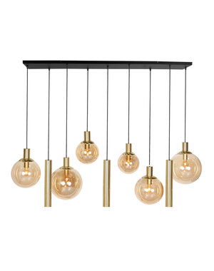 Steinhauer Pendant lamp Bollique 6 + 3 lights