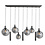 Steinhauer Hanging lamp Bollique 6 + 3 lights