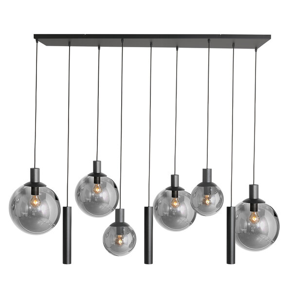 Steinhauer Pendant lamp Bollique 6 + 3 lights