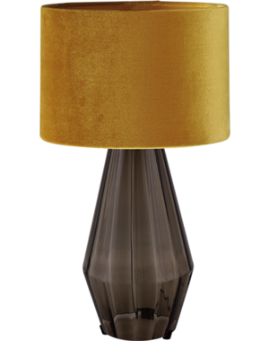 Master Light Diamond table lamp with shade