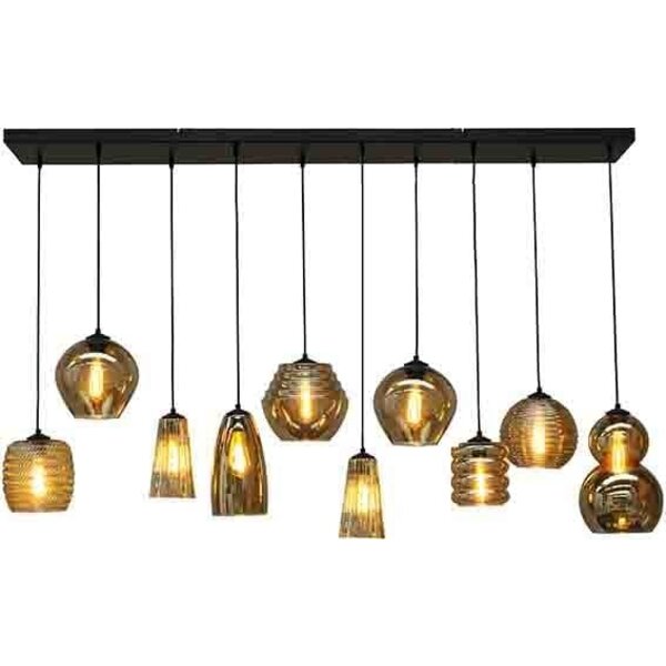 Master Light Quinto pendant lamp 10 lights