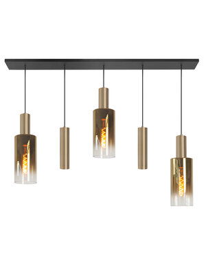 HighLight  Perugia 3 + 2 pendant lamp