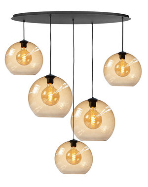 HighLight  Los  glas Fantasy Globe bruin