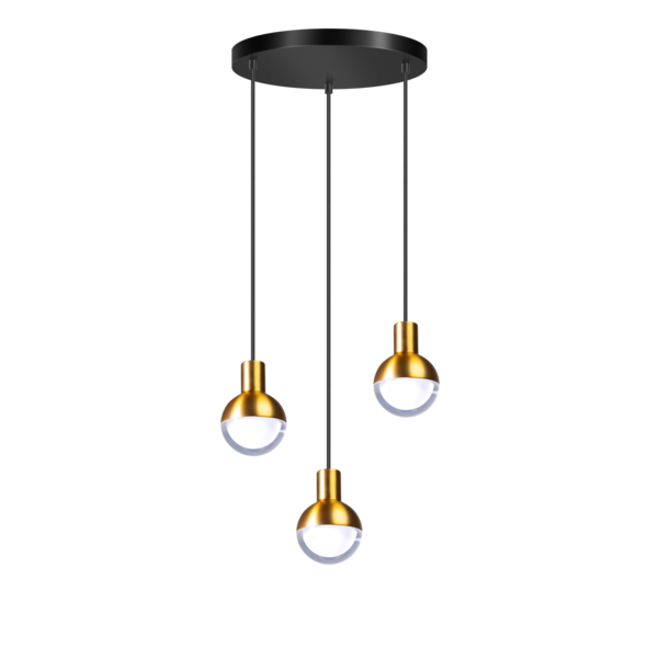 ETH Hanging lamp Drop 3 lights round