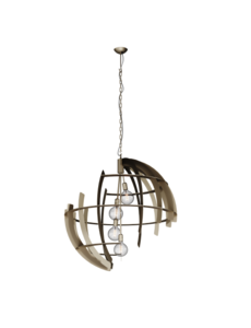 Ztahl Dijkos verlichting Terra round pendant lamp
