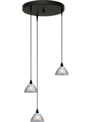 Master Light Hanglamp Caterina 3 lichts Led rond