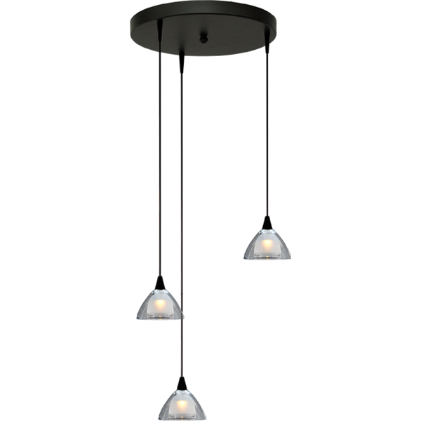 Master Light Hanglamp Caterina 3  lichts Led rond