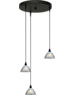 Master Light Hanging lamp Caterina 3 light LED round