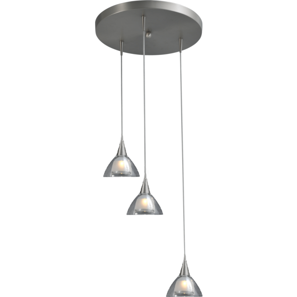 Master Light Hanglamp Caterina 3  lichts Led rond