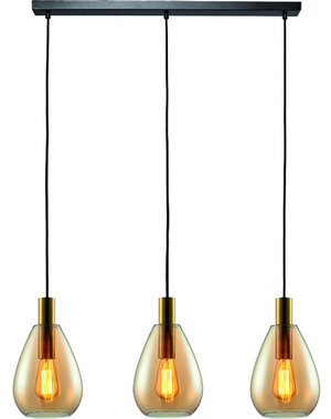 Freelight Dorato 3-light pendant lamp