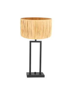 Steinhauer Table lamp with seagrass shade