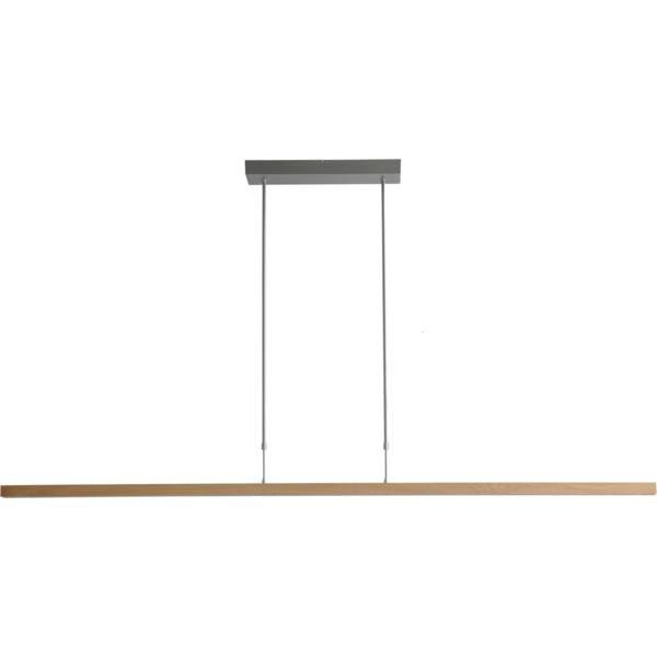 Master Light Oak pendant lamp natural with matt nickel