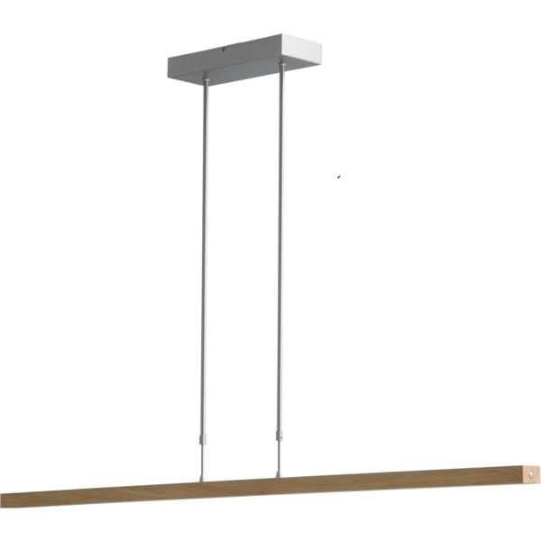 Master Light Hanging lamp Oak natural with matt nickel