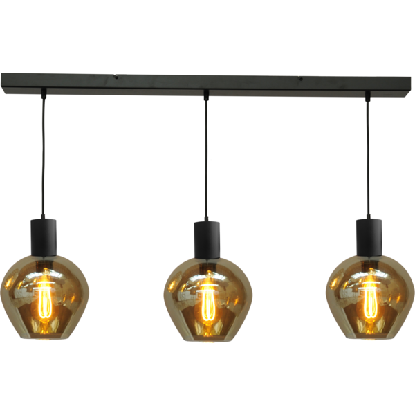 Master Light Bounty 3-light pendant lamp