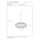 Lucide Hanging lamp Tungsten 100 cm