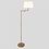 Steinhauer Floor lamp Bella with shade