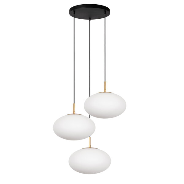 Lucide Hanging lamp Elysee 3 light round