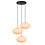 Lucide Hanging lamp Elysee 3 light round