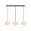 Lucide Hanging lamp Elysee 3 light beam