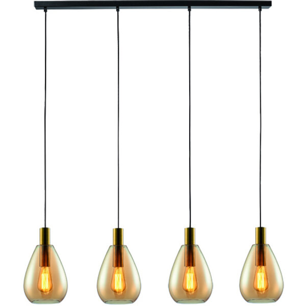 Freelight Dorato 4-light pendant lamp