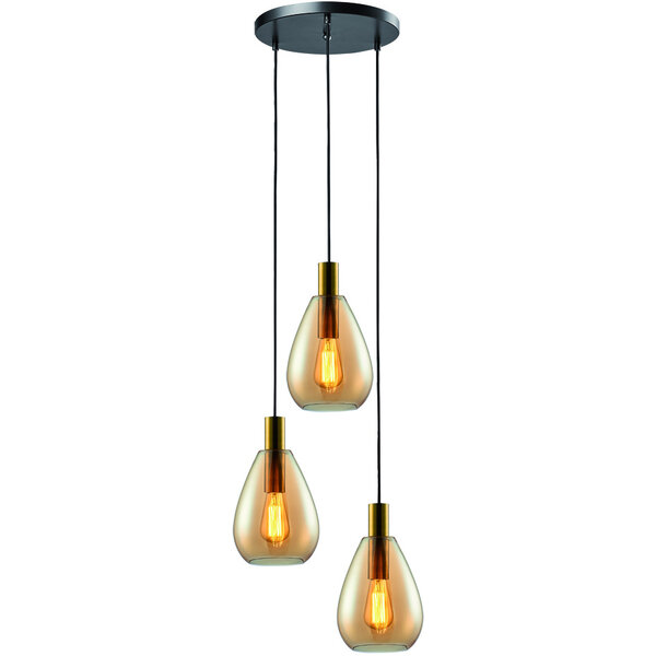 Freelight Hanging lamp Dorato round