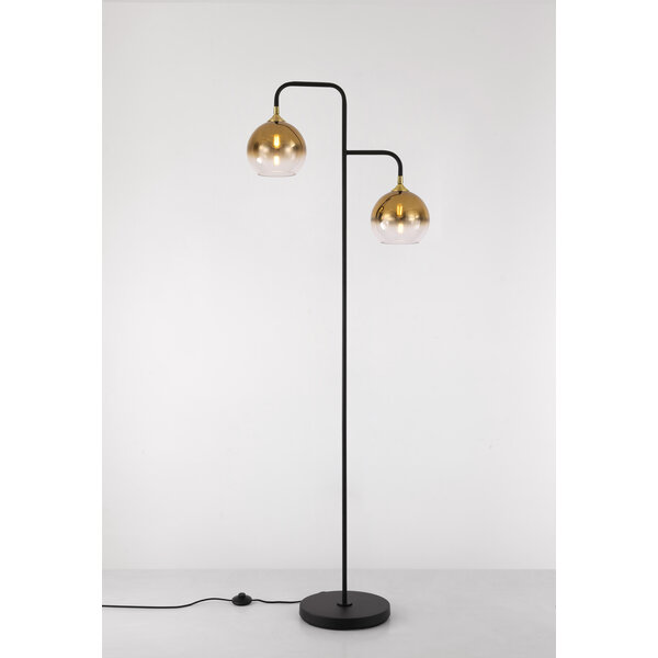 Licht &  Wonen Floor lamp Dajano 2 lights