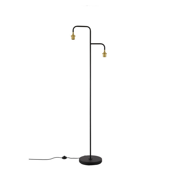 Licht &  Wonen/ Artdelight Vloerlamp Dajano  2 lichts