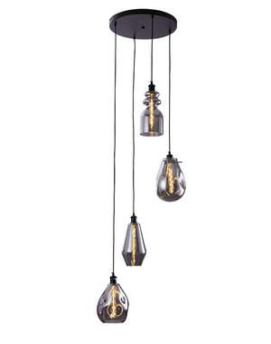 Light Trend Vincent pendant lamp 4 lights round